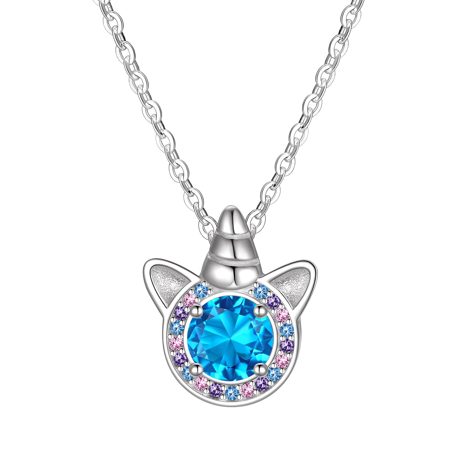 December Unicorn Necklace