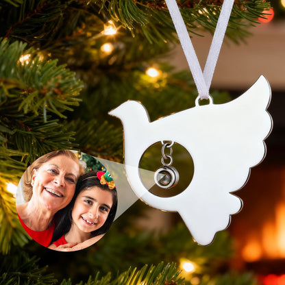 Dove Projection Christmas Ornaments