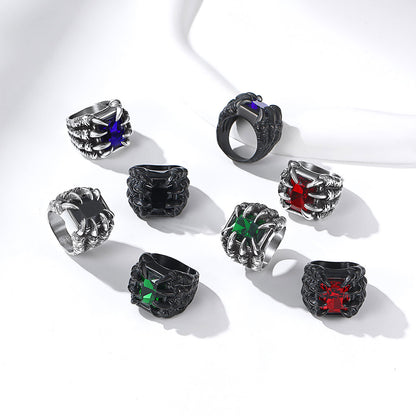 Dragon Claw Eye Ring-85-_2