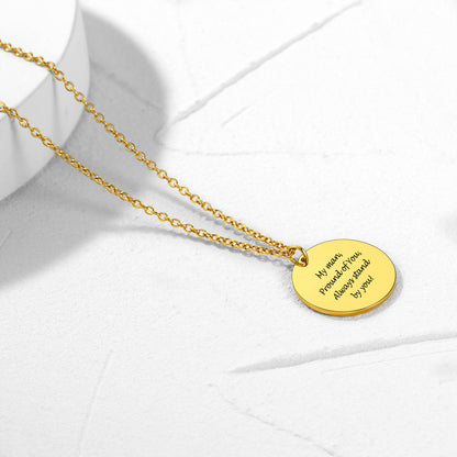 Engraved Ball Sport Necklaces Jersey Number Necklace