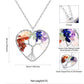 ⚡Flash Sale 7 Charka Tree of Life Heart Necklace for Women