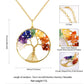 ⚡Flash Sale 7 Charka Tree of Life Necklace