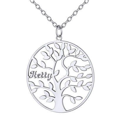 Family Tree of Life Necklaces 1 names