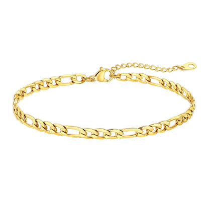 Figaro chain Ankle Bracelet