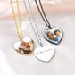 Personalized Heart Shape Photo Necklace for Women