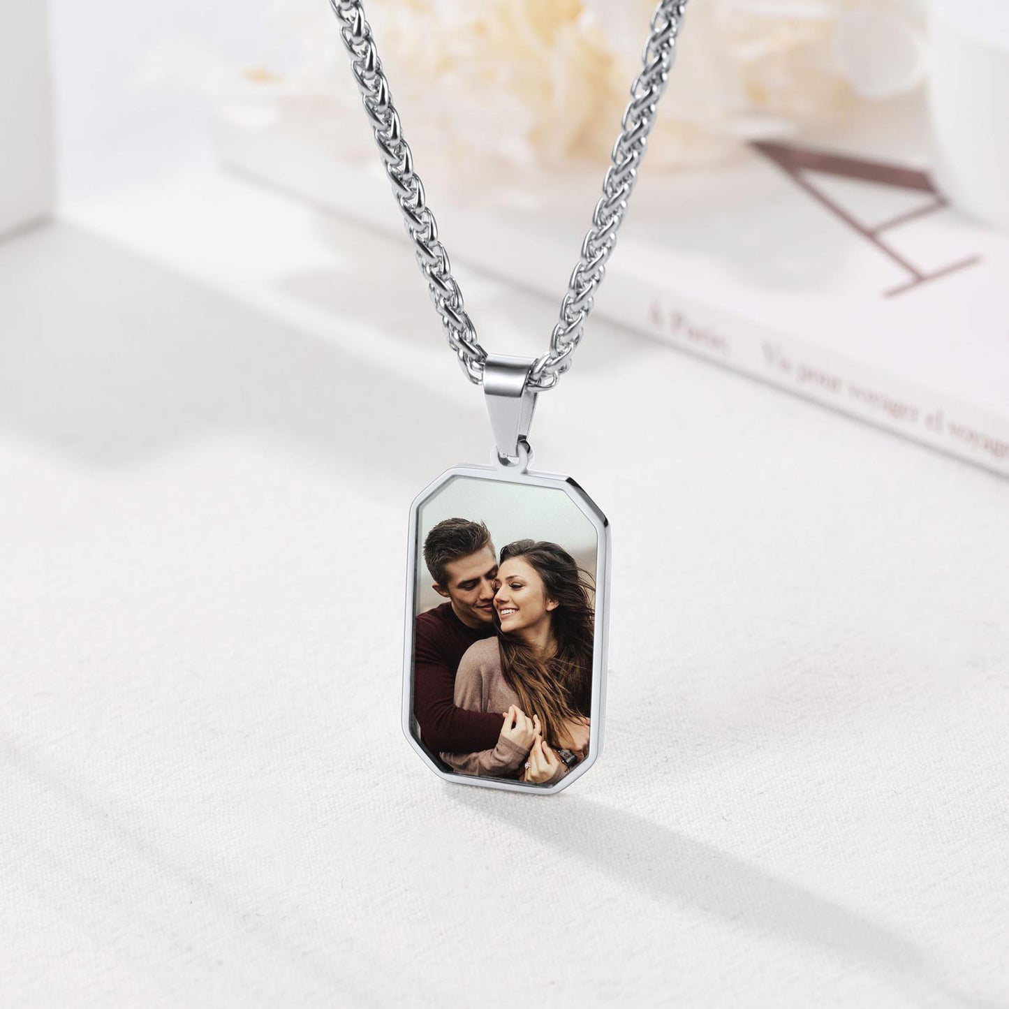 Picture Necklace for Men Women