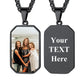 Customized Octagon Dog Tag Necklace