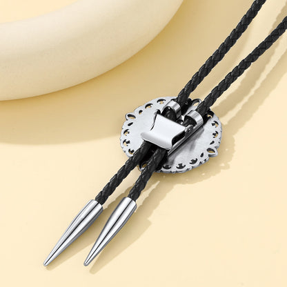 Genunie Leather Picture Bolo Ties 