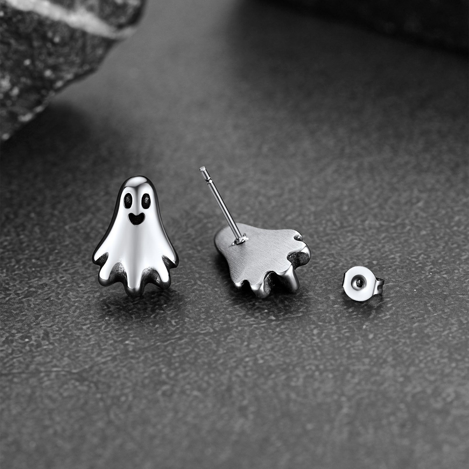 Ghost Stud Earrings for Halloween
