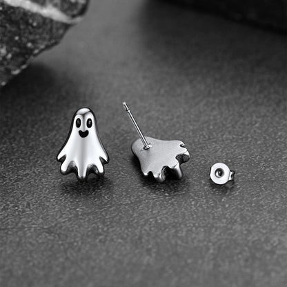 Ghost Stud Earrings for Halloween