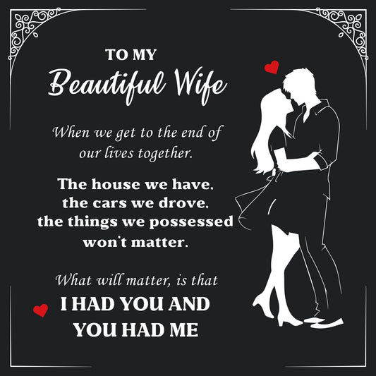 Gift Greeting Card Options to Beautiful Wife