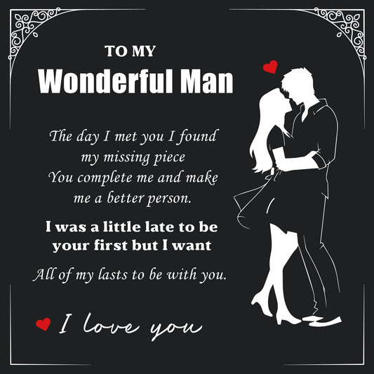 Gift Greeting Card Options to Wonderful Man