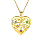 Gold 6 Birthstone Necklace