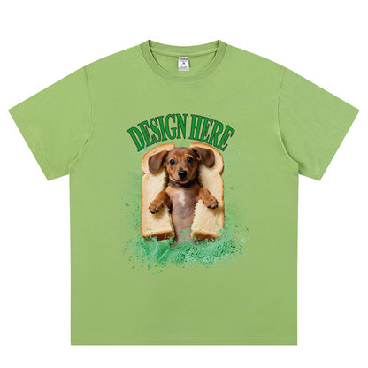 Green Personalized Photo and Text T-Shirts