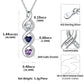 Heart Birthstone Necklace