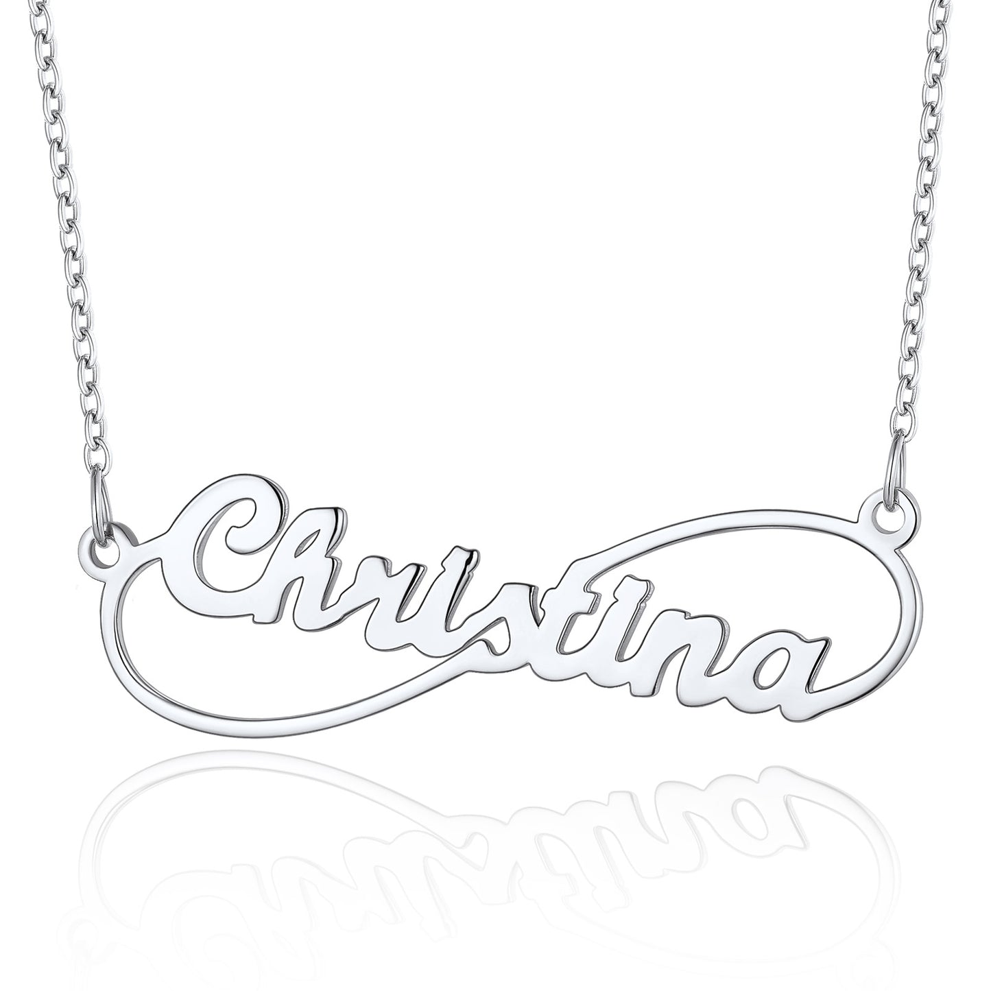 Infinity Necklace 1 Name