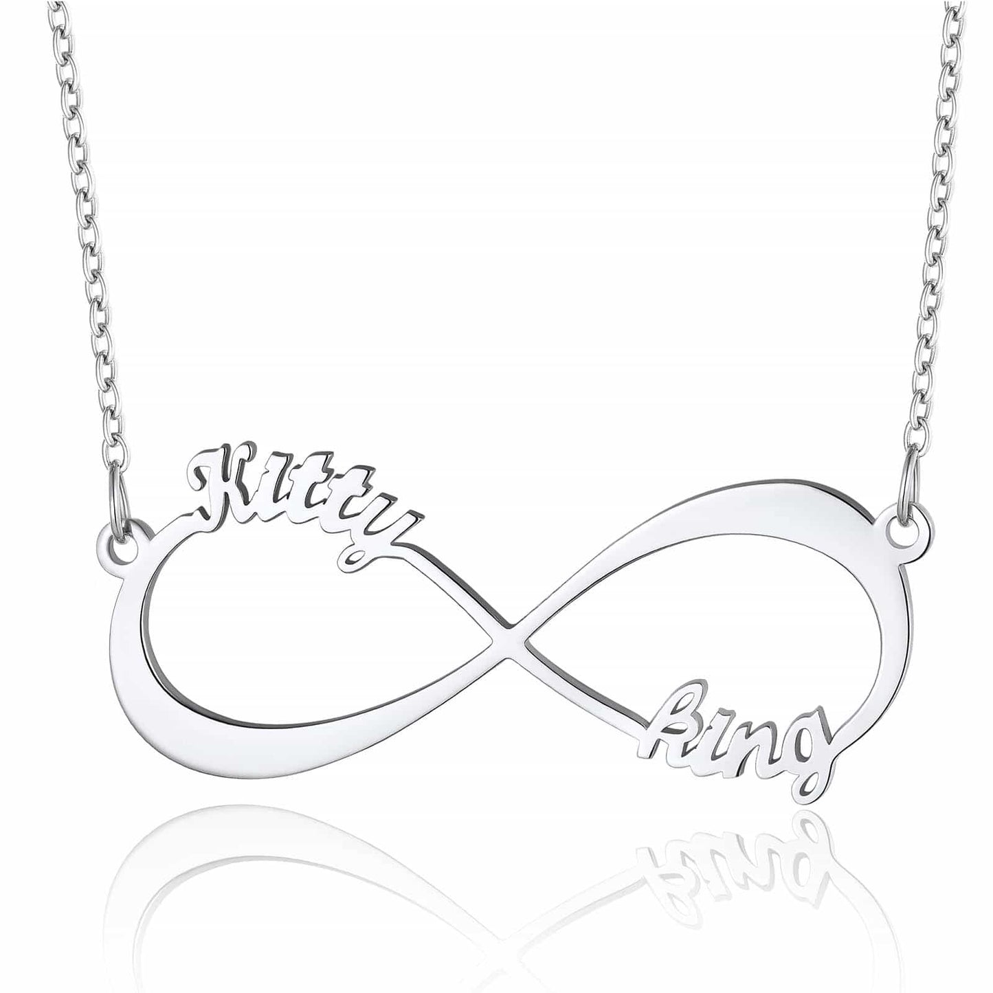 Infinity Necklace 2 Name