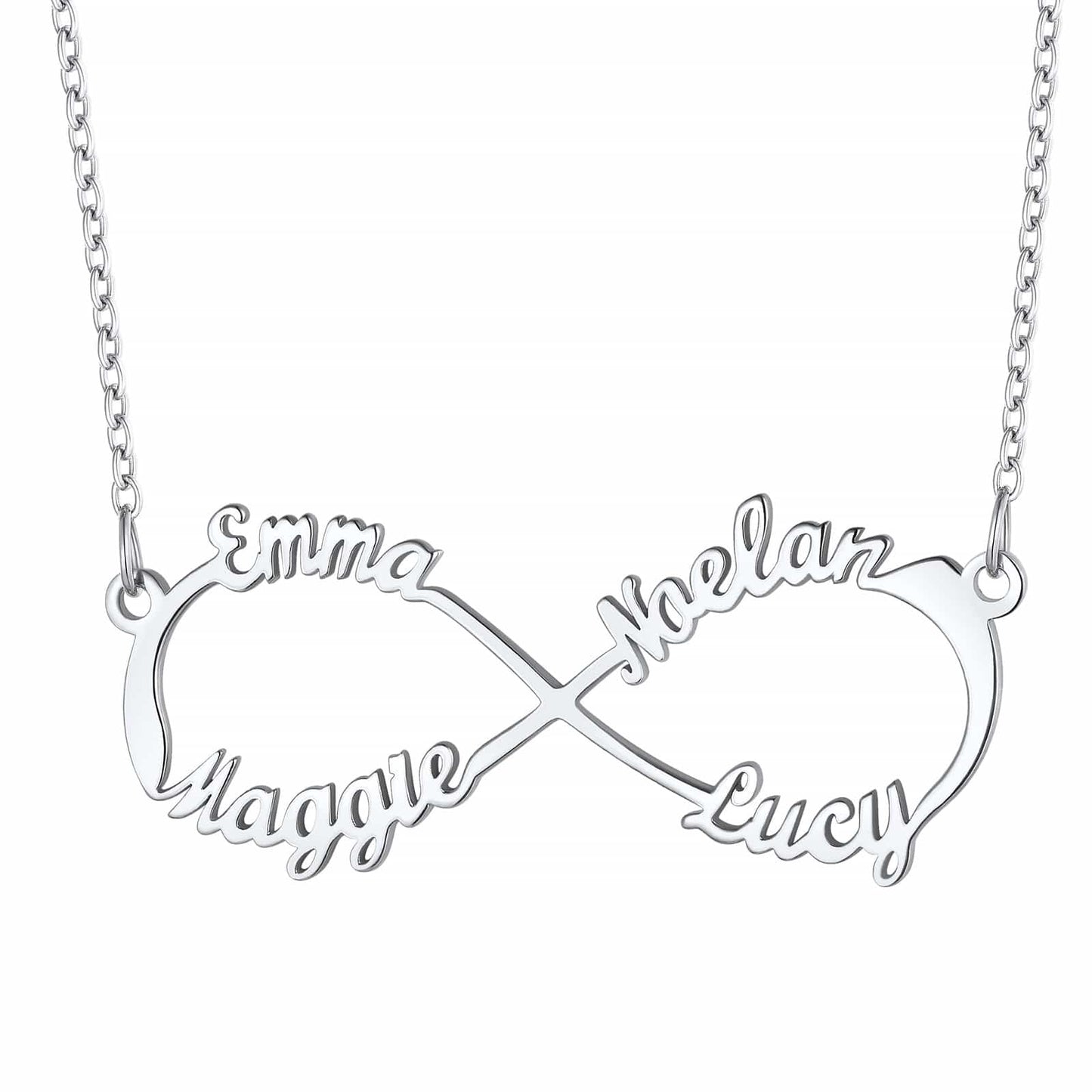 Infinity Necklace 4 Name