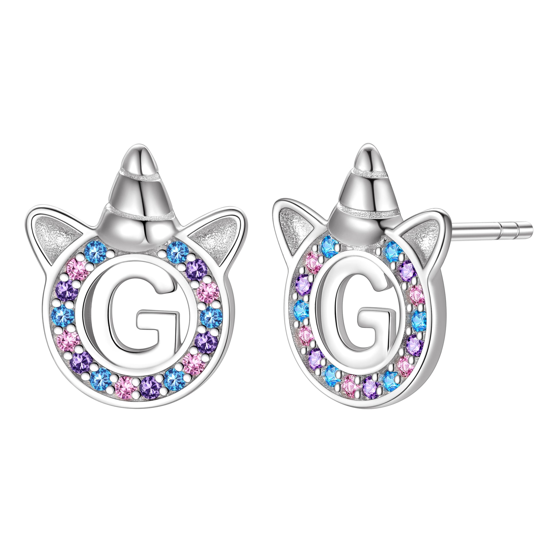 Initial Earrings G