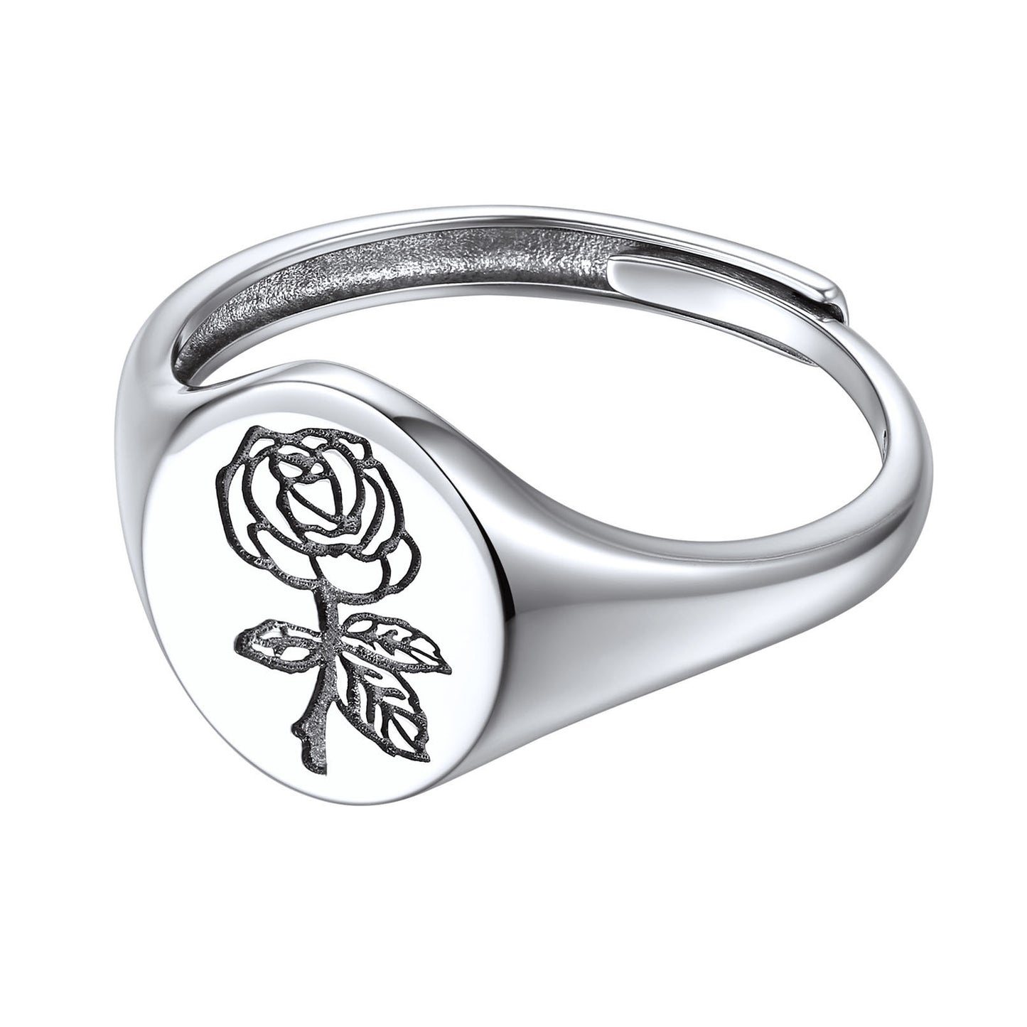 June Birth Flower Ring