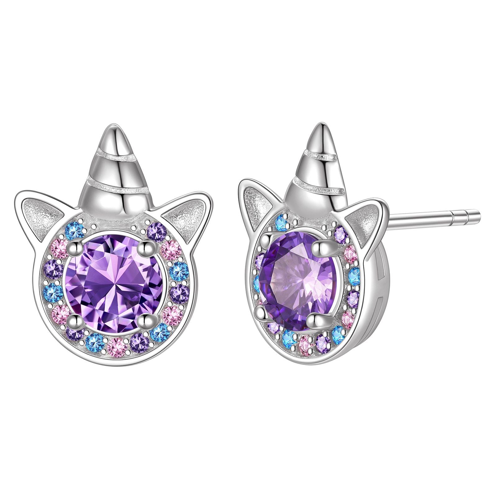 June Unicorn Stud Earrings