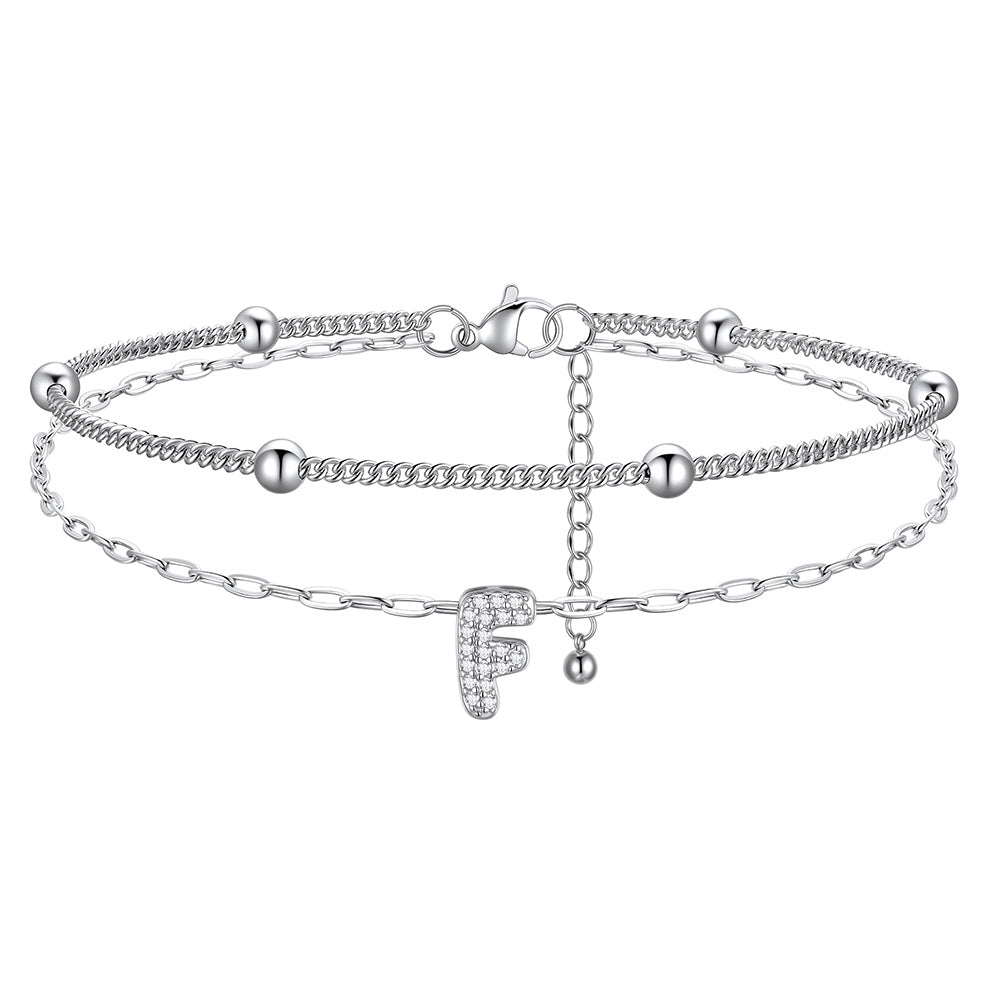 Layered CZ Bubble Initial F Anklets
