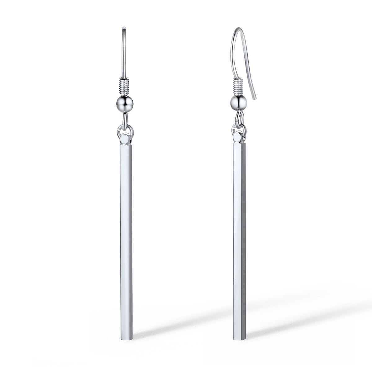 Long Vertical Bar Dangle Earrings for Women