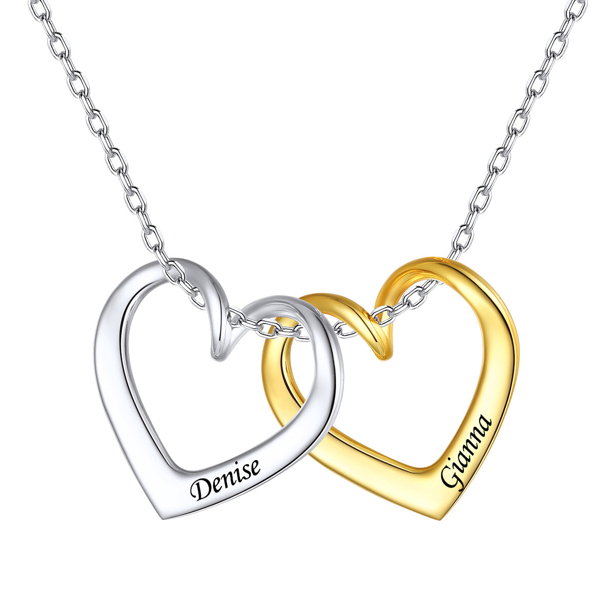Love Open Heart Necklace for Women