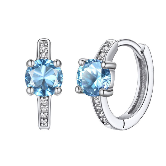 March Birthstone Earrings