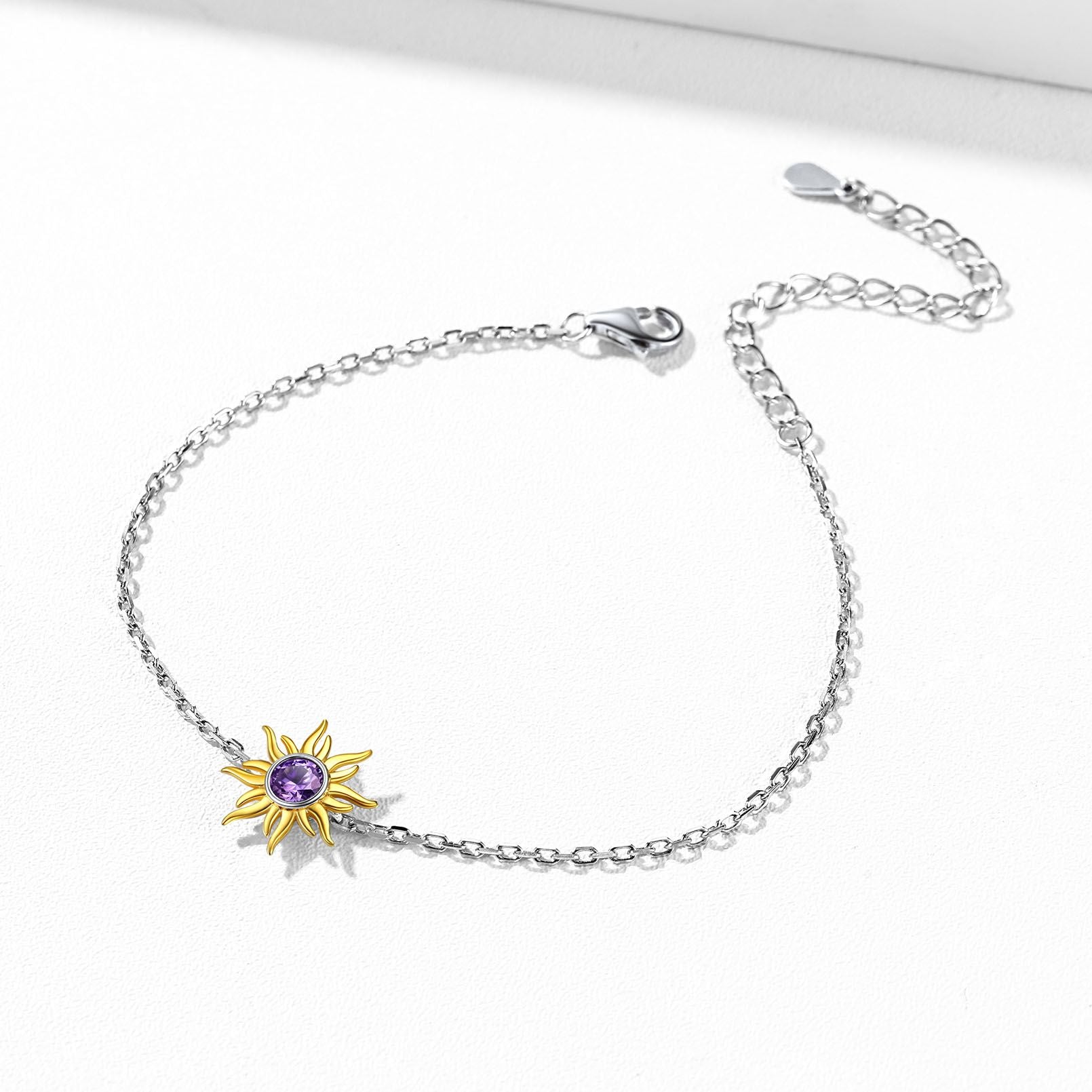 March Sun Burst Bracelet