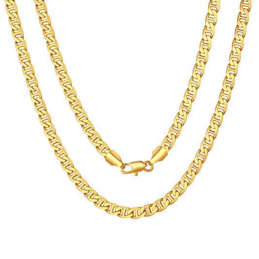 Mariner Link Necklace for Men Women 5MM
