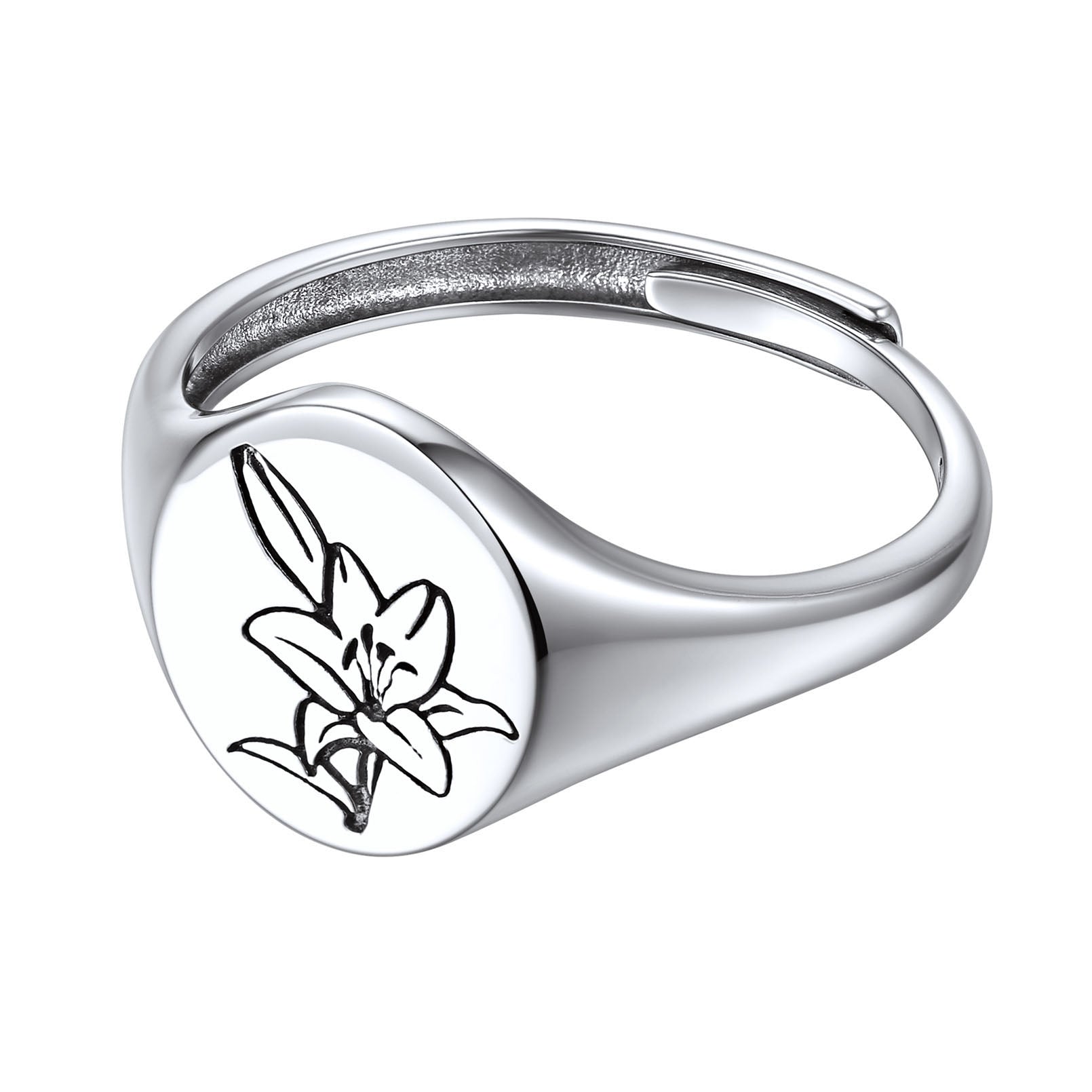 May Birth Flower Ring