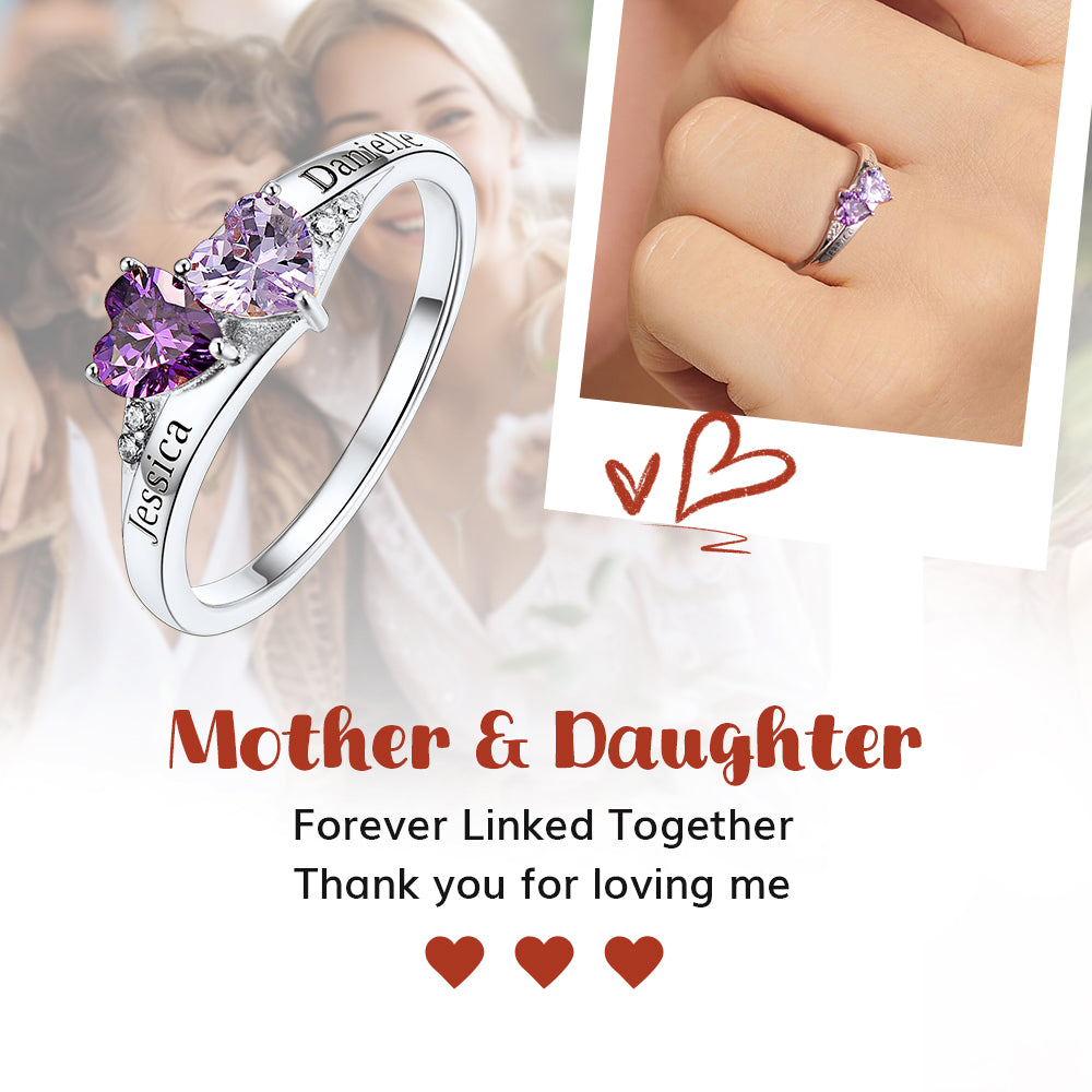 Mother and Daughter Ring