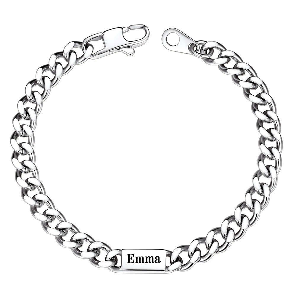  Multi Names Cuban Chain Bracelet 