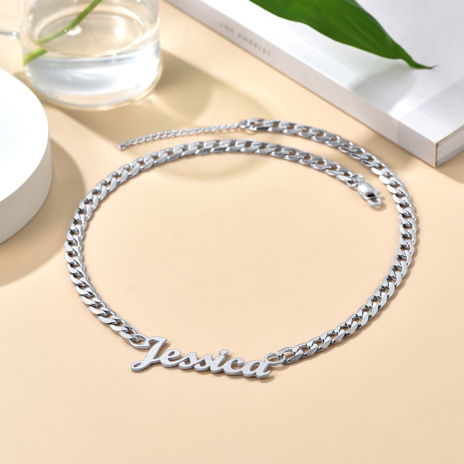 Personalized Name Cuban Chain Bracelet 