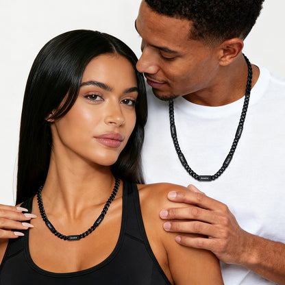 Name Cuban Chain Necklace 5/7/9MM for Couple