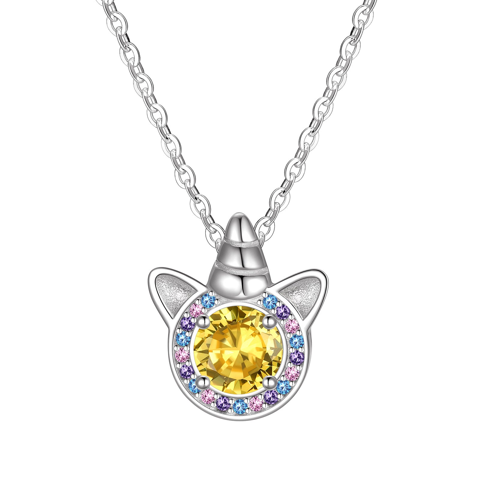 November Unicorn Necklace