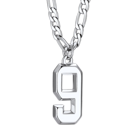Number Figaro Chain Necklaces for Men
