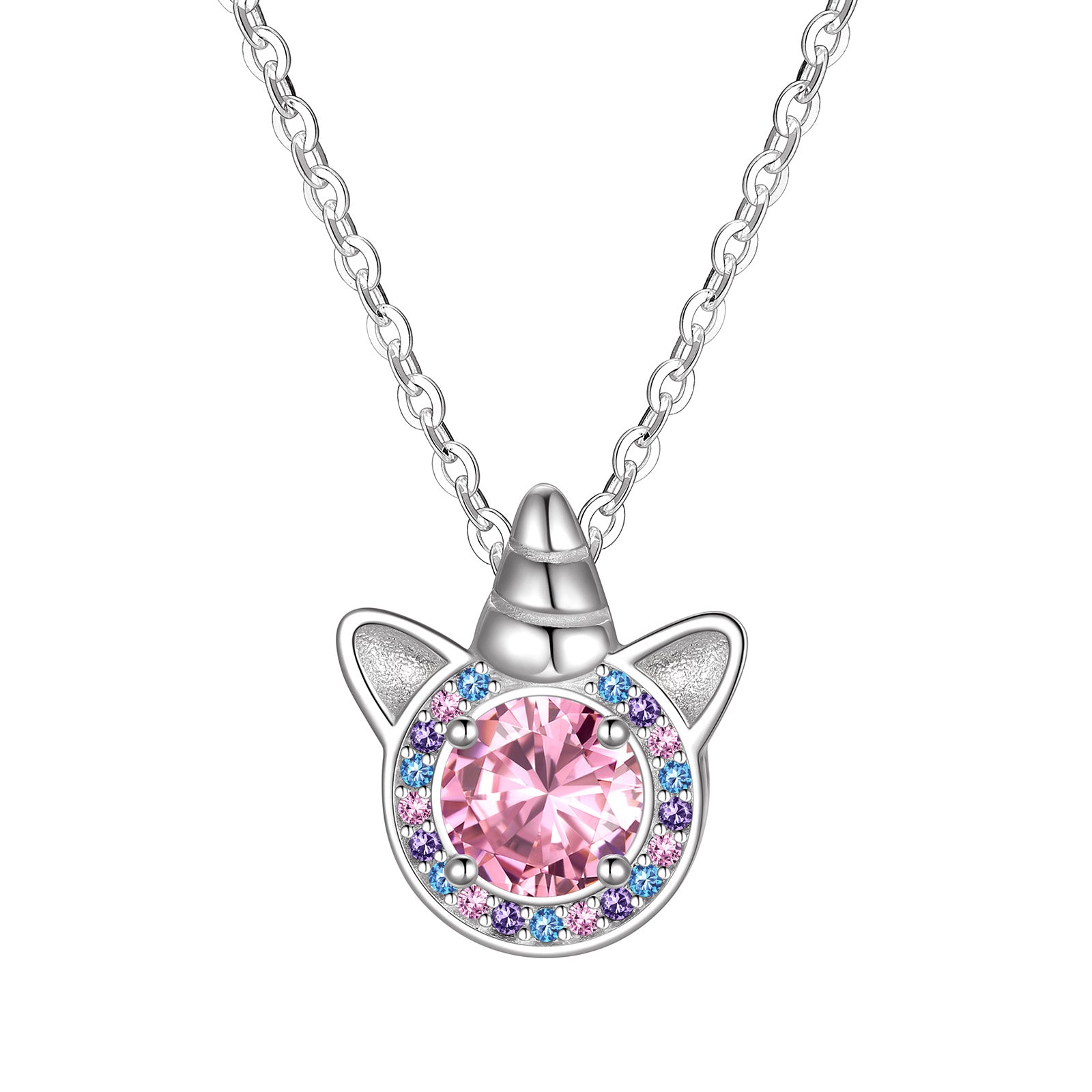 October Unicorn Necklace