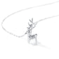 ⚡ Flash Sale 925 Sterling Silver Sika Deer Necklace