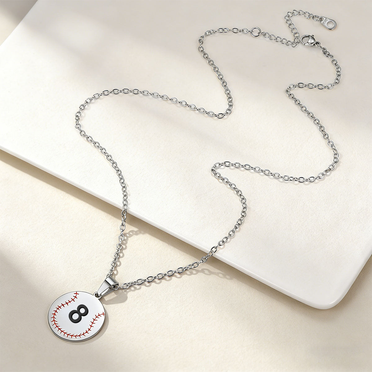 ⚡Flash Sale Custom Baseball Sport Necklaces Jersey Number Necklace