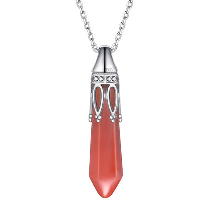 October Crystal Necklace