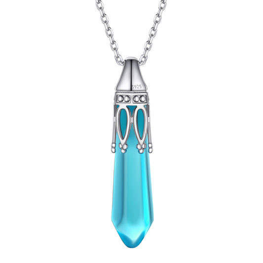 March Crystal Necklace