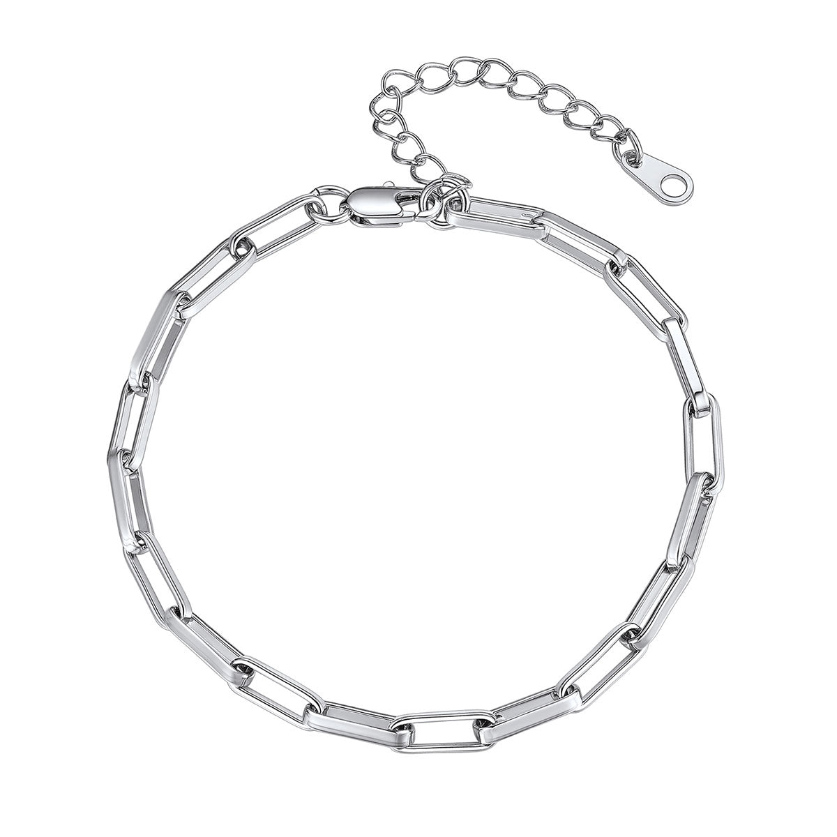 Paperclip Chain Anklet