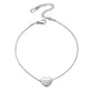 Personalized Heart Engraving Anklets For Women