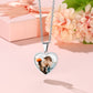 Personalized Heart Photo Pendant Necklace