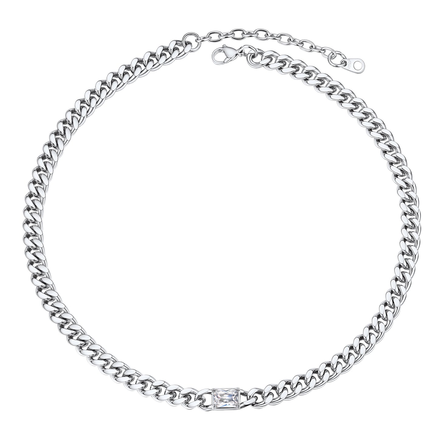 Personalized Cuban Link Choker Necklace 