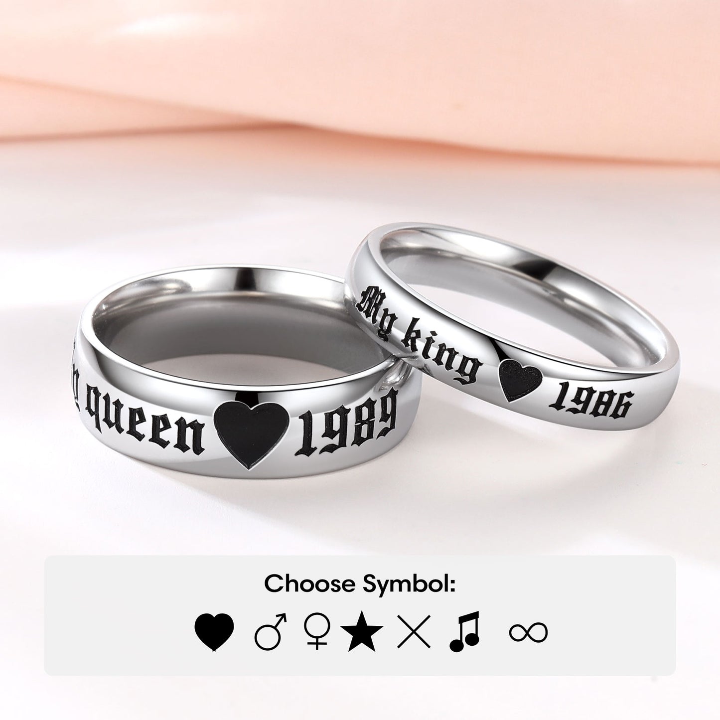 Personalized Custom Name Ring