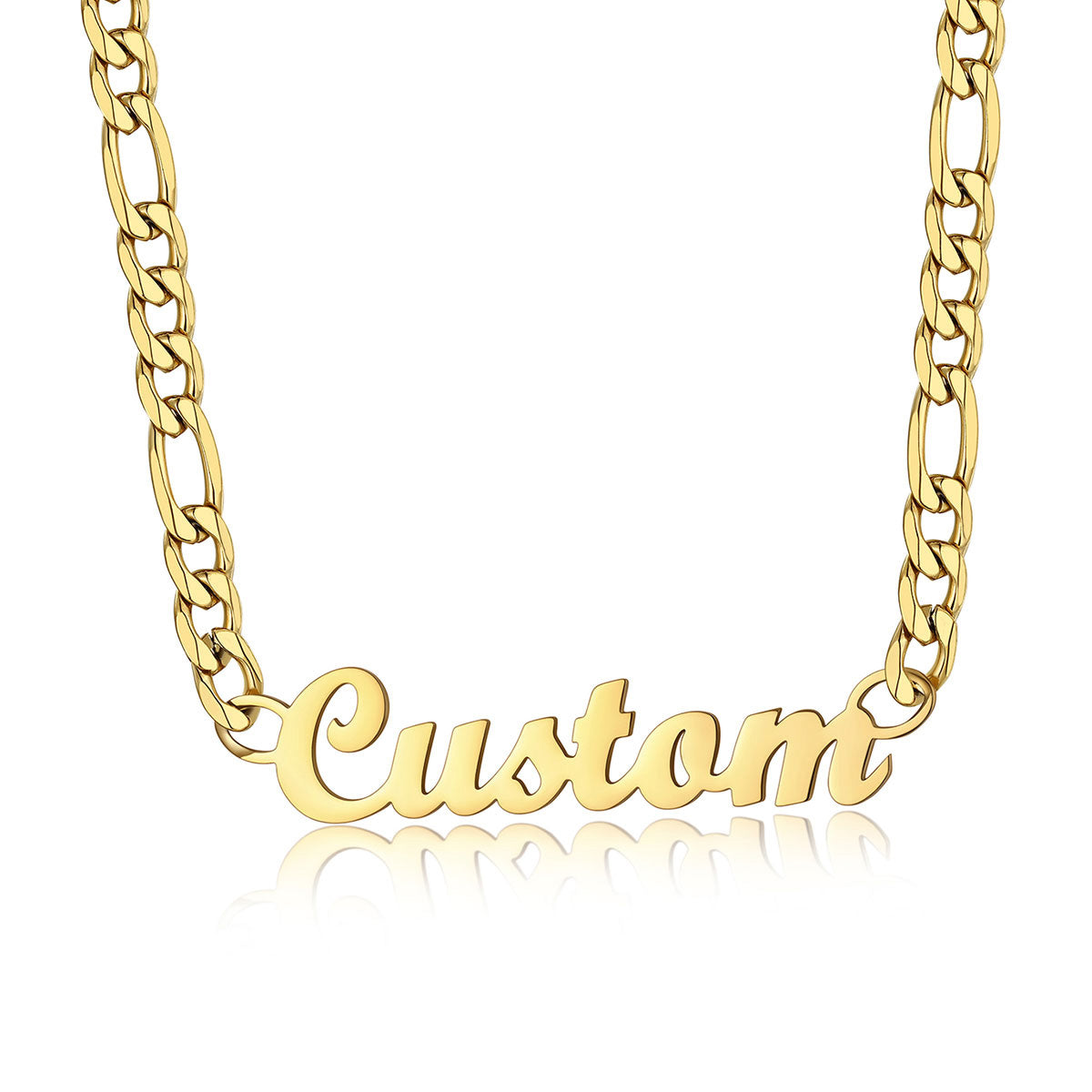 Gold Name necklace for Women