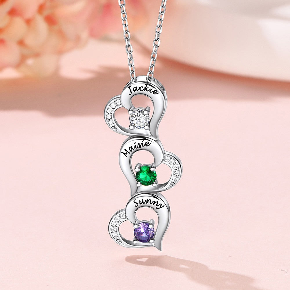 Personalized Birthstone Necklace